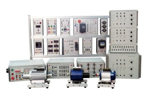 Transmisión de potencia y distribución del sistema equipo didáctico Equipo de Laboratorio Eléctrico