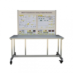 Equipamento didático de ensino abrangente para instrutores de eletrônica analógica e digital