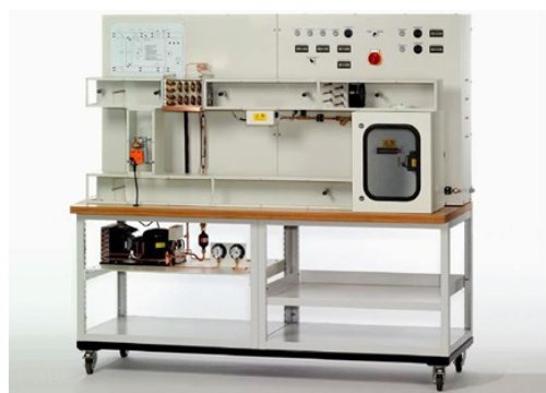 Sistema de aire acondicionado Modelo equipo didáctico Equipo de entrenamiento de refrigeración