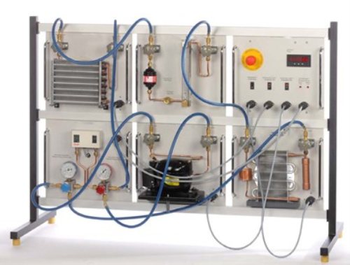 Introdução ao equipamento de ensino de refrigeração Equipamento de treinamento de ar condicionado