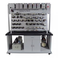 Établi de formation hydraulique PLC, équipement de formation hydraulique