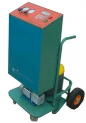 Recovery-Evacuating and Charging Station with Rotary Vane Vacuum Pump(Dual Refrigerant) didactic equipment