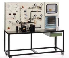 Sistema de refrigeração com câmara de refrigeração e congelação equipamento de formação profissional do condicionador de ar