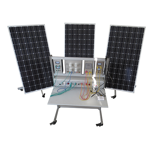 Système éducatif photovoltaïque sur réseau, équipement de formation renouvelable
