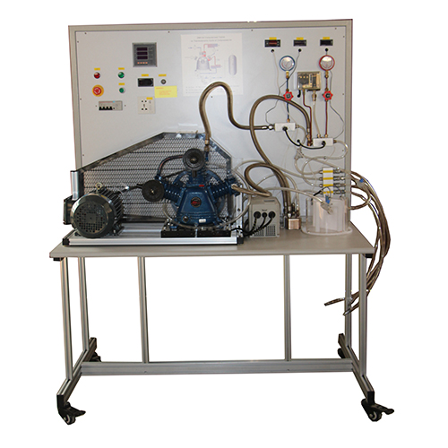 Formateur informatisé sur le cycle thermodynamique de l&#39;air comprimé, matériel pédagogique