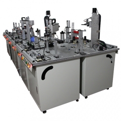 Sistema modular de produtos, equipamento de treinamento em mecatrônica