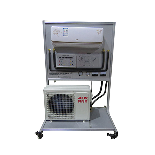 Único tipo rachado sistema refrigerando do treinamento do condicionador de ar do aquecimento
