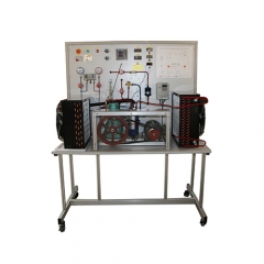 Trainer for the Study of the open Type compressor, Vocational Training Equipment
