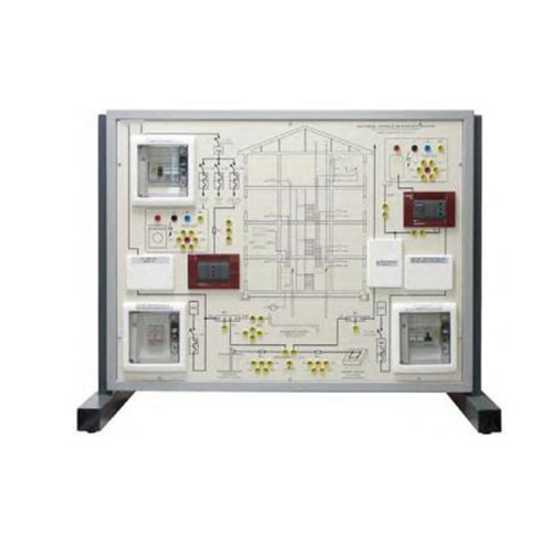 Painel de demonstração elétrica, equipamento de ensino de construção