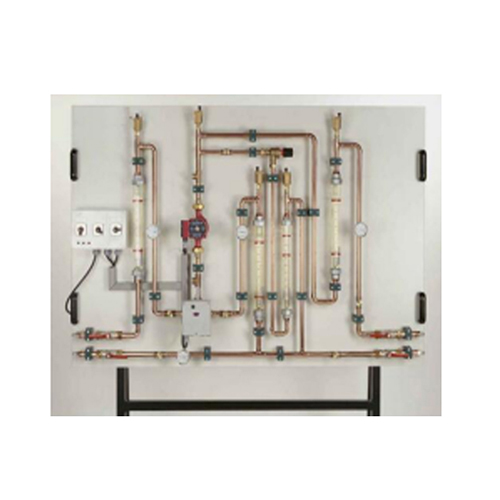 Three way mixing valve training panel Thermal Training Equipment