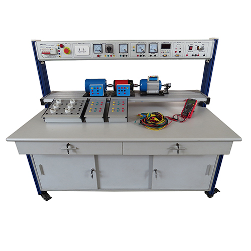 Three Phases Synchronous Generator Trainer Didactic Equipment Electrical Teaching Equipment