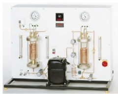 3-changes of state in the refrigeration circuit educational equipment Compressor Trainer Equipment