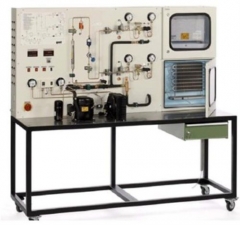 9-système de réfrigération avec l'équipement de formation professionnelle de chambre de congélation pour l'équipement d'entraîneur de climatiseur de laboratoire d'école