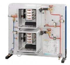 11.1-model of a refrigeration system with refrigeration and freezing stage Didactic Education Equipment For School Lab Condenser Trainer Equipment