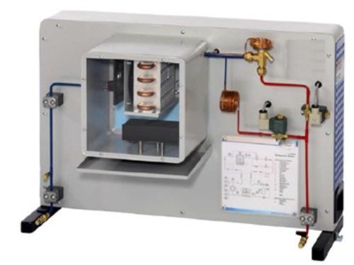 Equipamento de ensino de educação modelo 28.1-geladeira para o equipamento de treinamento de condensador de laboratório escolar