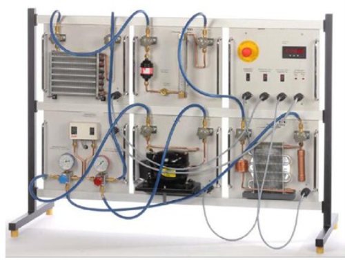 40-Introducción al equipo educativo de enseñanza de refrigeración para el equipo de entrenamiento del compresor de laboratorio escolar