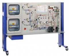 38-controladores secundários em sistemas de refrigeração Equipamento de educação didática para o equipamento do treinador do compressor do laboratório da escola