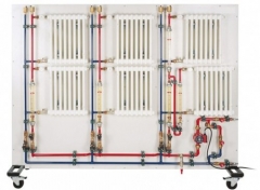 Equipement hydronique de radiateurs pour l'équipement d'enseignement de l'équipement pour les appareils d'expérimentation d'hydrodynamique de laboratoire scolaire