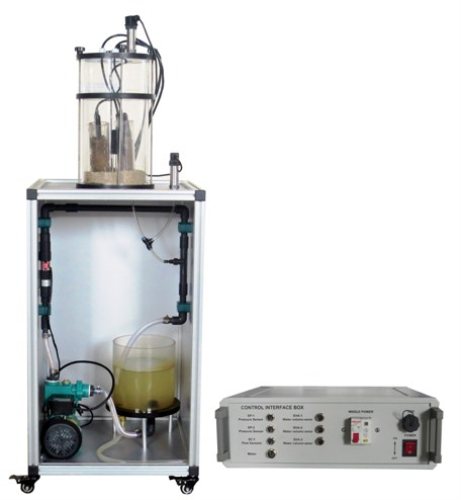 Unidade de absorção de água e areia controlada por computador Equipamento de Educação Didática para Laboratório Escolar Hidrodinâmica Equipamento de Aparelhos Experimentais
