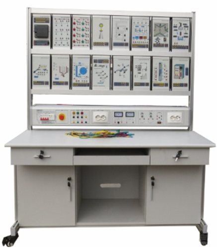 Multi PLC placa de treinamento equipamento de educação vocacional para laboratório escolar elétrico instrutor automático