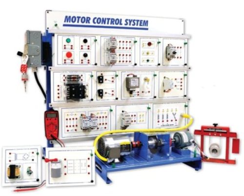 Electric Motor Control Learning System Didactic Education Equipment For School Lab Electrical Automatic Trainer