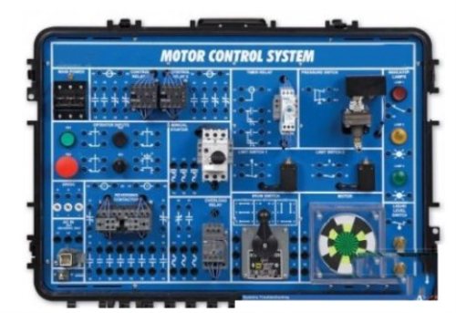 Portable Motor Control Troubleshooting System Vocational Education Equipment For School Lab Electrical Automatic Trainer
