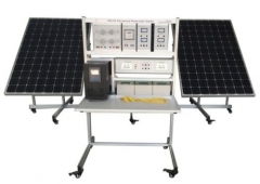 1KW, equipo didáctico de educación del sistema solar fuera de la red para el laboratorio escolar, equipo de entrenamiento de ingeniería eléctrica