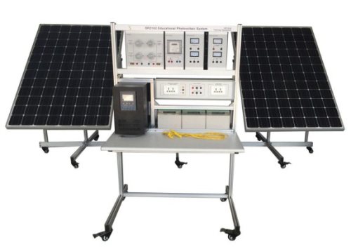 1KW Off-Grid Sistema Solar Equipamento de Educação Didática para Laboratório Escolar Equipamentos de Treinamento de Engenharia Elétrica