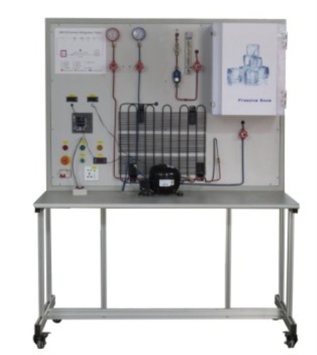 Système de réfrigération de base Équipement d'enseignement didactique pour équipement de formation sur les climatiseurs de laboratoire scolaire