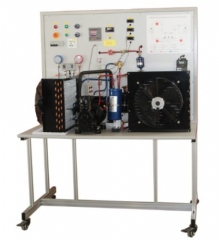 Compresor de chorro de vapor en ingeniería de refrigeración Equipo educativo de entrenamiento de aire acondicionado