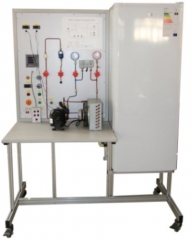 Sistema de refrigeração modular avançado Equipamento de ensino educacional para equipamento de treinamento de compressor de laboratório escolar
