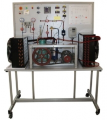 Mudanças de estado no circuito de refrigeração Equipamento de ensino de ensino para equipamentos de treinamento de condicionador de ar de laboratório escolar