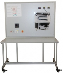 Unidad de refrigeración por absorción calentada eléctricamente Equipo de educación vocacional para laboratorio escolar Equipo de entrenamiento de aire acondicionado