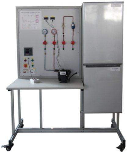 Entrenador de refrigeración doméstica Equipo de educación vocacional para laboratorio escolar Equipo de entrenamiento de aire acondicionado