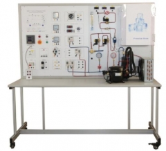 Refrigerant compressor fault simulator Teaching Education Equipment For School Lab Air Conditioner Trainer Equipment