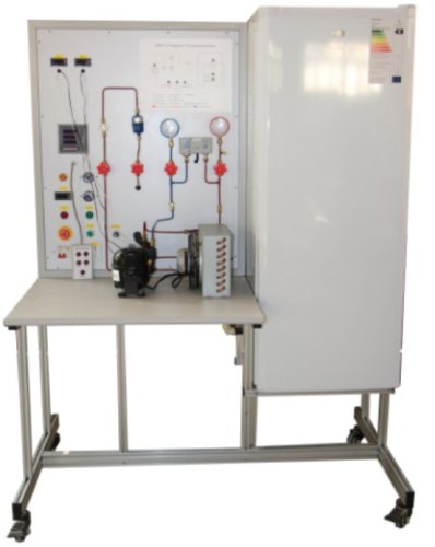 Single chamber refrigerator module Vocational Education Equipment For School Lab Compressor Trainer Equipment