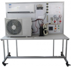 Controles de aire acondicionado industrial Equipos de enseñanza y educación para equipos de entrenamiento de refrigeración de laboratorio escolar