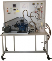 コンプレッサーは、学校の実験室の冷凍トレーニング機器のためのトレーナー職業教育機器を制御します