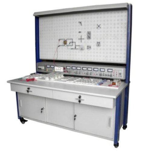 Établi de formation en électronique Équipement d'enseignement didactique pour laboratoire scolaire Formateur automatique électriquev