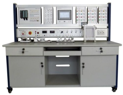 Стенд для промышленного ПЛК Оборудование профессионального образования для школьной лаборатории Электрический автоматический тренажер