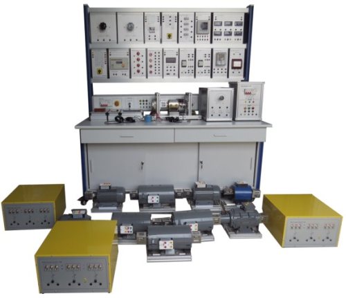 Equipamento de treinamento de laboratório de máquina elétrica Equipamento de ensino para laboratório escolar Instrutor elétrico automático
