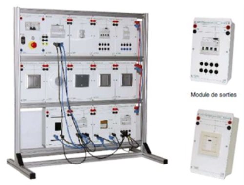 Anti-Intrusion Alarm Didactic Bench Teaching Education Equipment For School Lab Electrical Engineering Training Equipment