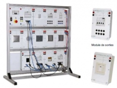 Equipo educativo de enseñanza de banco didáctico de cableado de TI para equipos de capacitación de ingeniería eléctrica de laboratorio escolar