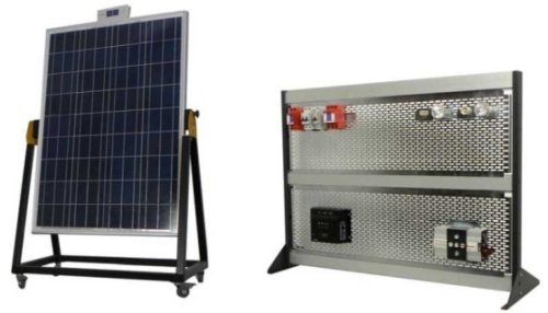 KIT DE INSTALACIÓN DE ENERGÍA SOLAR FOTOVOLTAICA Equipo de educación vocacional Entrenador eléctrico automático