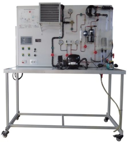 Bomba de calor mecânica Equipamento de educação profissional para laboratório escolar Equipamento de demonstração de transferência térmica
