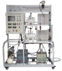 Système de laboratoire de station compacte pour la mesure et le contrôle des processus Matériel de formation en mécatronique d'enseignement