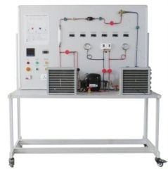 MÓDULO DE REFRIGERAÇÃO (TREINADOR) Equipamento de ensino e educação para equipamentos de treinamento de condensador de laboratório escolar