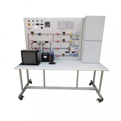 Equipamento de treinamento de refrigeração industrial equipamento de treinamento de condensador de ensino