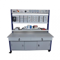 totally equipped training bench for rotating machines by AC current Didactic Equipment