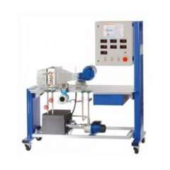Trocador de calor de fluxo cruzado equipamento de laboratório educacional equipamento de laboratório térmico